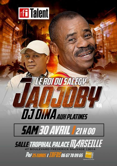 Jaojoby &agrave;  Marseille le 30 Avril 2016